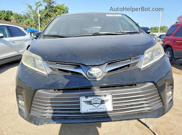 5TDYZ3DC8JS964567 2018 TOYOTA SIENNA Black წინა ხედი