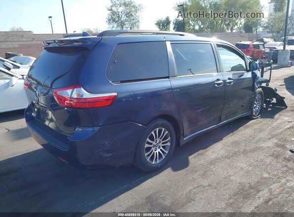 5TDYZ3DC8KS995352 2019 TOYOTA SIENNA Blue Tył prawy