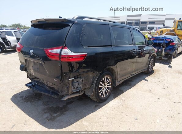 5TDYZ3DC8KS995867 2019 TOYOTA SIENNA Black Задня права чверть