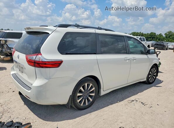 5TDYZ3DC8LS035658 2020 TOYOTA SIENNA White უკანა მარჯვენა