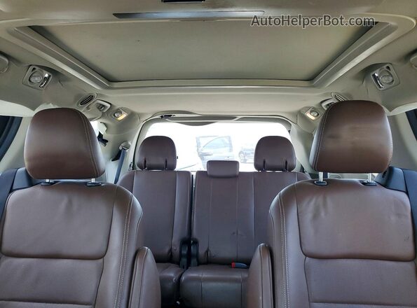 5TDYZ3DC8LS035658 2020 TOYOTA SIENNA White უკანა სავარძლების ხედი