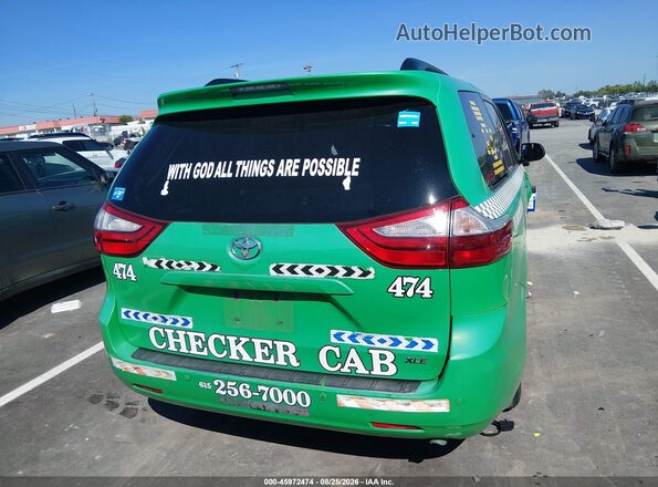 5TDYZ3DC9HS778711 2017 TOYOTA SIENNA Green 