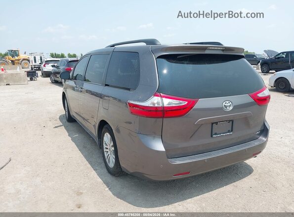 5TDYZ3DC9HS853035 2017 TOYOTA SIENNA Gray Trasero izquierdo