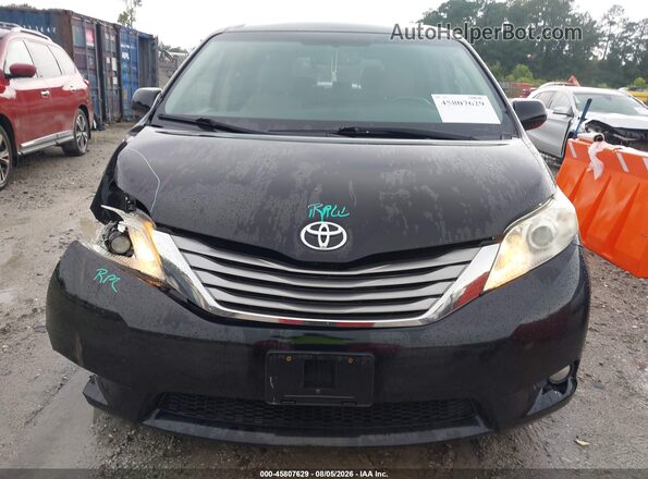 5TDYZ3DC9HS860454 2017 TOYOTA SIENNA Black Widok zestawu wskaźników