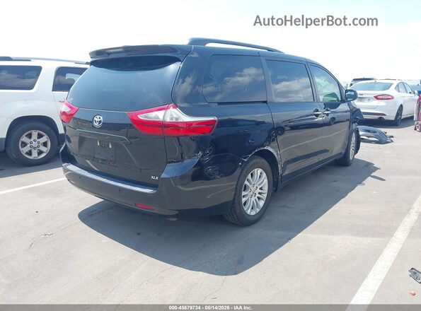 5TDYZ3DC9HS864049 2017 TOYOTA SIENNA Black Rear right
