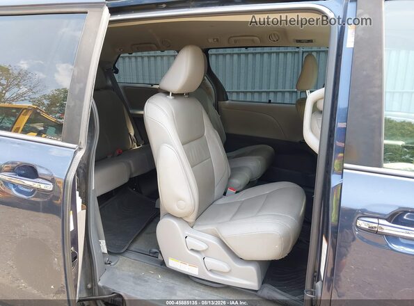 5TDYZ3DC9JS960141 2018 TOYOTA SIENNA Dark Blue VIN კოდის სტიკერის ხედი