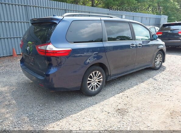 5TDYZ3DC9JS960141 2018 TOYOTA SIENNA Dark Blue უკანა მარჯვენა