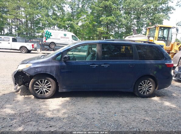 5TDYZ3DC9JS960141 2018 TOYOTA SIENNA Dark Blue სალონის 360-გრადუსიანი ხედი