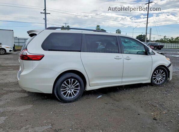 5TDYZ3DCXJS945700 2018 TOYOTA SIENNA Белый Задняя правая четверть