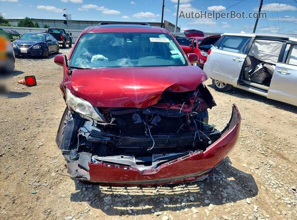 5TDYZ3DCXJS950010 2018 TOYOTA SIENNA Burgundy Vista frontal