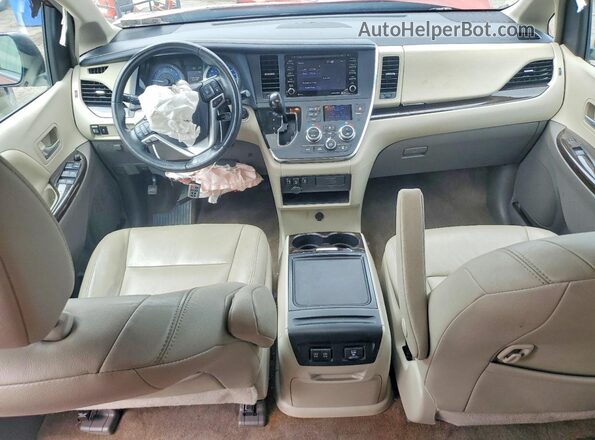 5TDYZ3DCXJS957328 2018 TOYOTA SIENNA Maroon Առջևի վահանակի տեսք