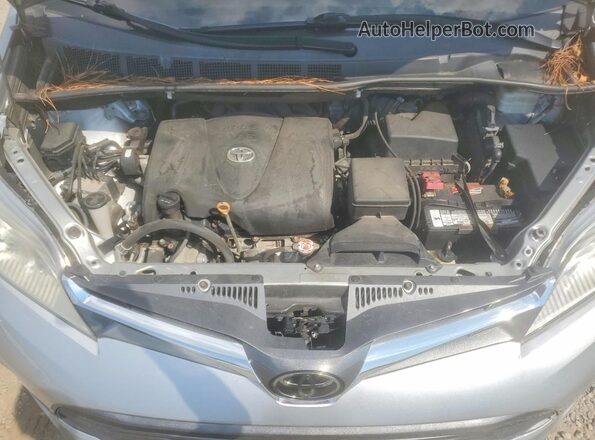 5TDYZ3DCXLS034057 2020 TOYOTA SIENNA Silver Engine compartment view