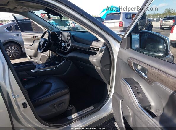 5TDYZRAH1LS005730 2020 TOYOTA HIGHLANDER Gray Vista interior delantera