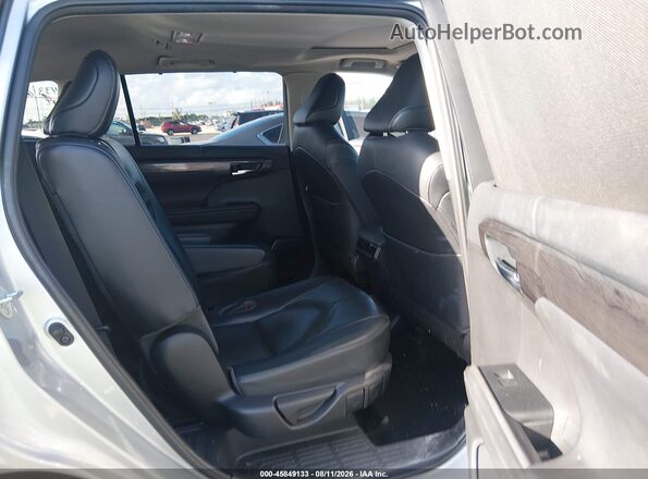 5TDYZRAH1LS005730 2020 TOYOTA HIGHLANDER Gray Vista de la etiqueta del VIN