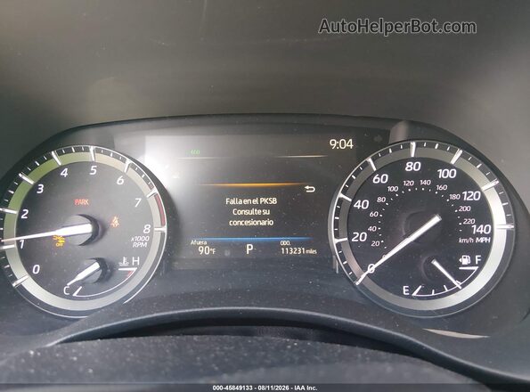 5TDYZRAH1LS005730 2020 TOYOTA HIGHLANDER Gray Vista de los asientos traseros