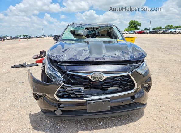 5TDYZRAH6LS003519 2020 TOYOTA HIGHLANDER Black Vista frontal