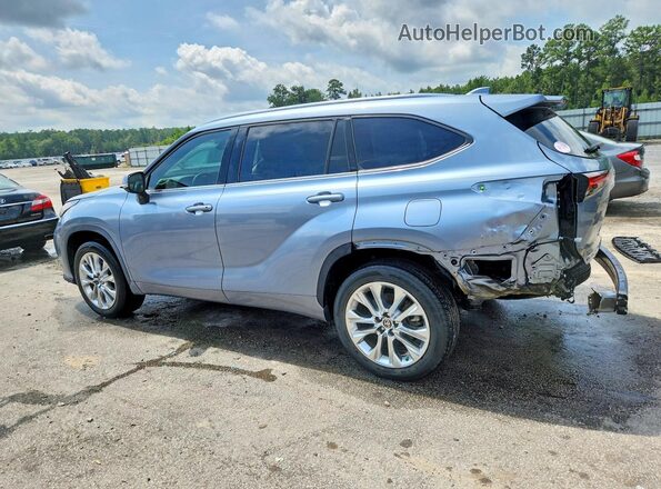 5TDYZRAH8LS021133 2020 TOYOTA HIGHLANDER Blue Tył lewy