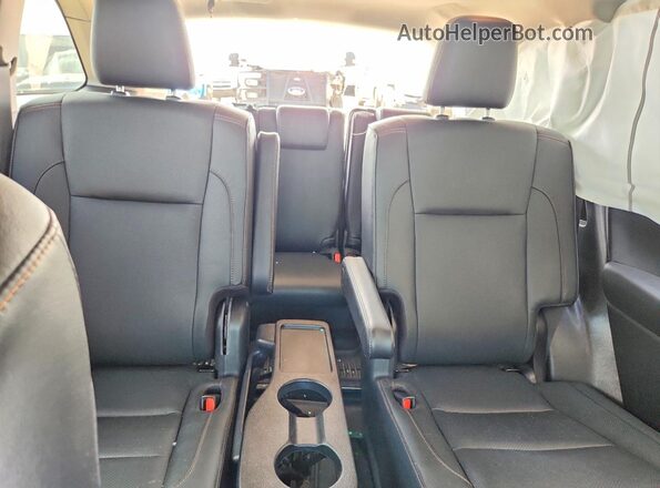 5TDYZRFH0KS338430 2019 TOYOTA HIGHLANDER Синий Вид задних сидений
