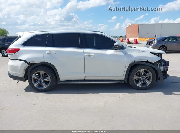 5TDYZRFH2HS218279 2017 TOYOTA HIGHLANDER White Widok wnętrza 360 stopni
