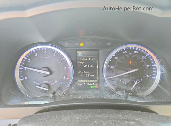 5TDYZRFH3KS319810 2019 TOYOTA HIGHLANDER Серый Вид щитка приборов