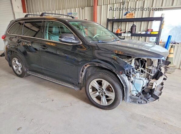 5TDYZRFH5JS270253 2018 TOYOTA HIGHLANDER Black Передня права чверть