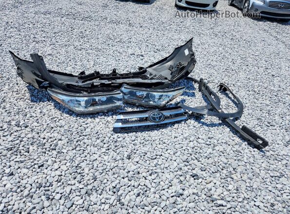 5TDYZRFH5JS270253 2018 TOYOTA HIGHLANDER Black Вид підкапотного простору