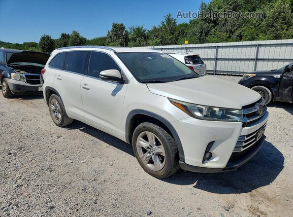 5TDYZRFH6JS284114 2018 TOYOTA HIGHLANDER White წინა მარჯვენა