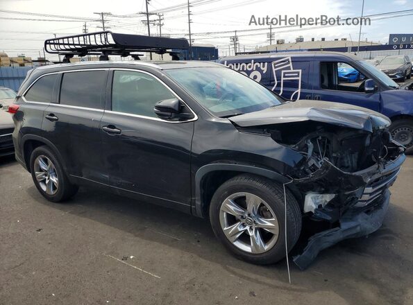 5TDYZRFH7HS227723 2017 TOYOTA HIGHLANDER Black წინა მარჯვენა