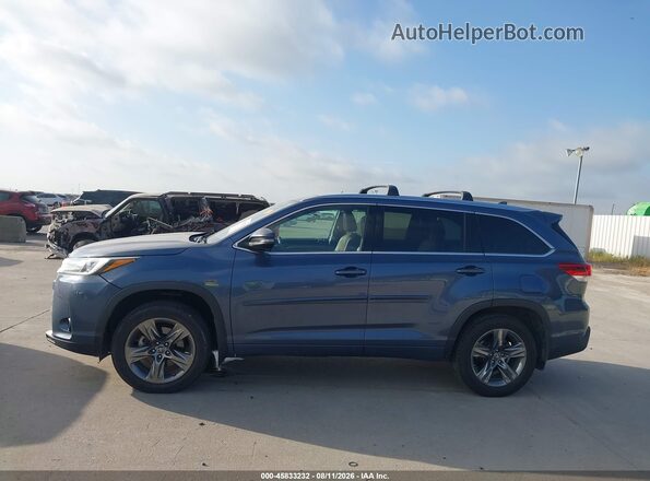 5TDYZRFH8HS188432 2017 TOYOTA HIGHLANDER Синий 