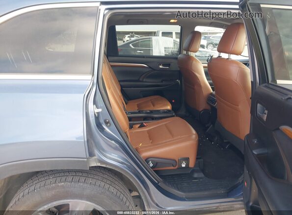 5TDYZRFH8HS188432 2017 TOYOTA HIGHLANDER Синий Вид наклейки с VIN-кодом