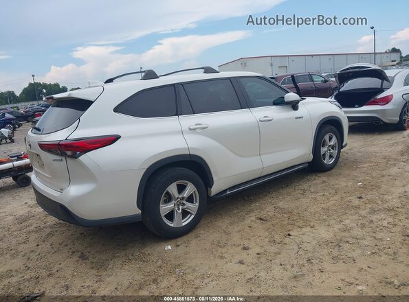 5TDZARAH0LS502697 2020 TOYOTA HIGHLANDER White Trasero derecho