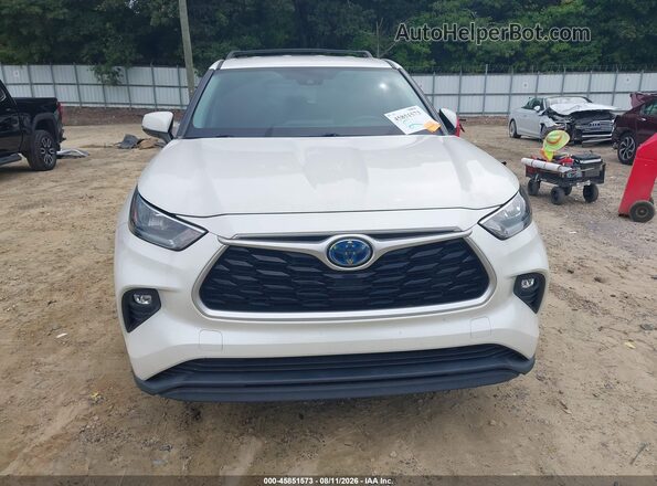 5TDZARAH0LS502697 2020 TOYOTA HIGHLANDER White Vista del cuadro de instrumentos