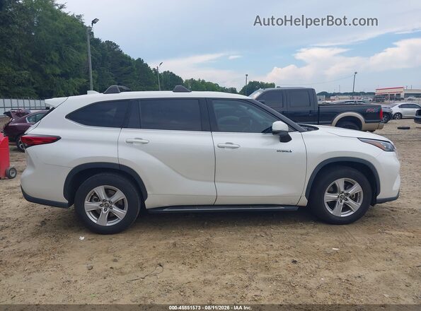 5TDZARAH0LS502697 2020 TOYOTA HIGHLANDER White Vista interior trasera
