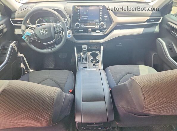 5TDZARAH8LS501121 2020 TOYOTA HIGHLANDER White Առջևի վահանակի տեսք