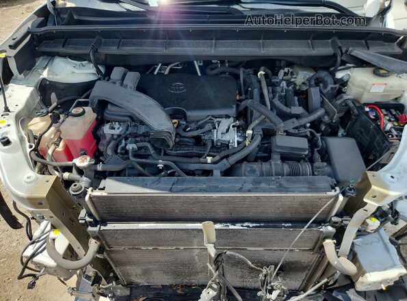 5TDZARAH8LS501121 2020 TOYOTA HIGHLANDER White Սալոնի հետևի տեսք