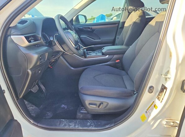 5TDZARAH8LS501121 2020 TOYOTA HIGHLANDER White Vista de la etiqueta del VIN