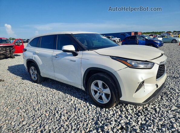 5TDZARAH8LS501121 2020 TOYOTA HIGHLANDER White Vista del salpicadero