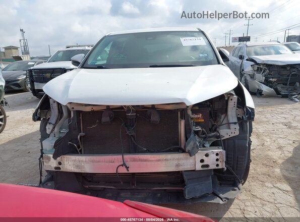 5TDZARFH0KS054792 2019 TOYOTA HIGHLANDER Белый Вид панели приборов