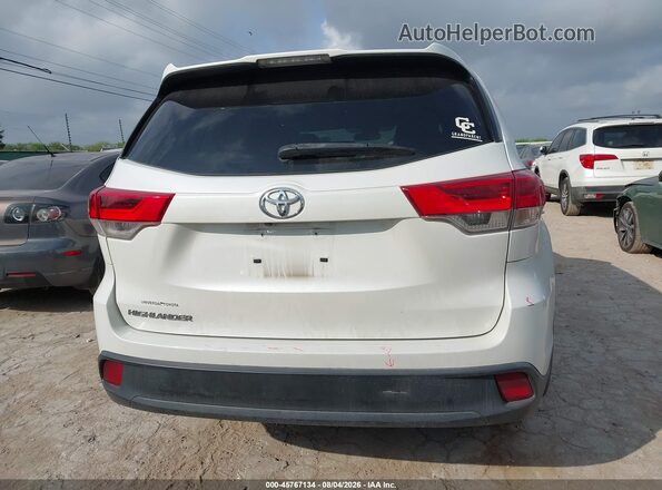 5TDZARFH0KS054792 2019 TOYOTA HIGHLANDER Белый 