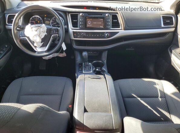5TDZARFH0KS057613 2019 TOYOTA HIGHLANDER White Vista del salpicadero