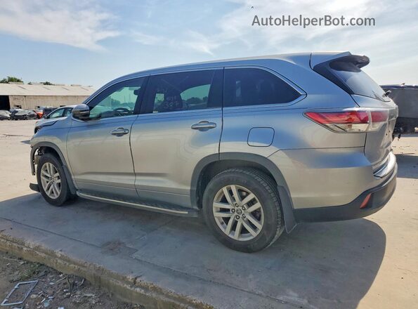 5TDZARFH2GS017640 2016 TOYOTA HIGHLANDER Silver Tył lewy