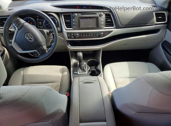 5TDZARFH2KS046029 2019 TOYOTA HIGHLANDER White 