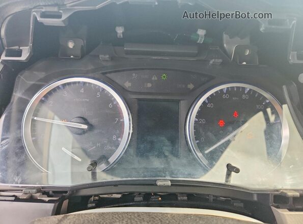 5TDZARFH3GS018070 2016 TOYOTA HIGHLANDER Белый Вид щитка приборов