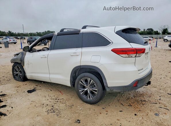 5TDZARFH4HS028673 2017 TOYOTA HIGHLANDER White Задня ліва чверть