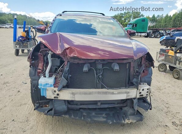 5TDZARFH5HS023787 2017 TOYOTA HIGHLANDER Бордовый Вид спереди