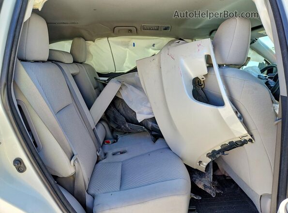 5TDZARFH6GS021268 2016 TOYOTA HIGHLANDER White უკანა სალონის ხედი