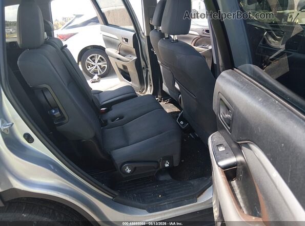 5TDZARFH6HS028917 2017 TOYOTA HIGHLANDER Серый Вид наклейки с VIN-кодом