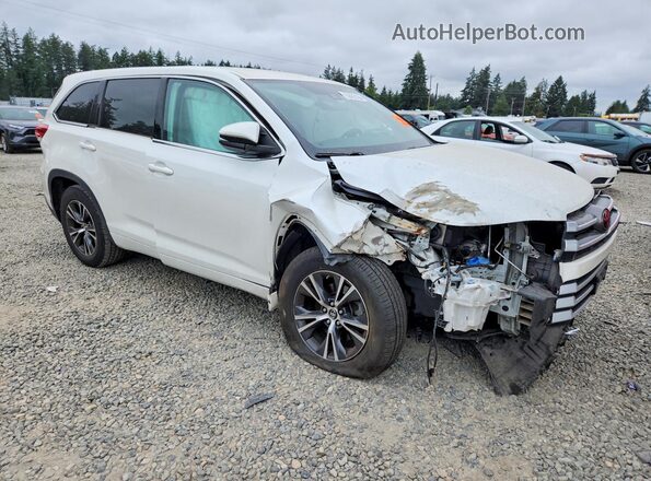5TDZARFH8HS025629 2017 TOYOTA HIGHLANDER White Առջևի աջ
