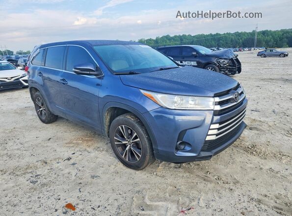 5TDZARFH8HS031706 2017 TOYOTA HIGHLANDER Blue Przód prawy
