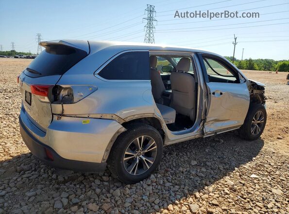 5TDZARFHXHS027155 2017 TOYOTA HIGHLANDER Silver Rear right